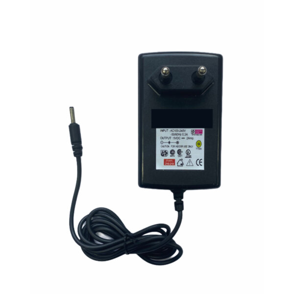 Upix 5V 2A DC Supply Power Adapter (with Slim Pin)