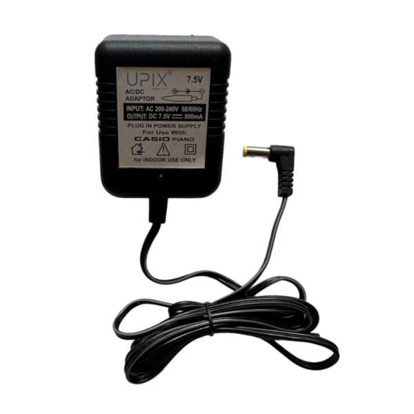Upix 7.5V 500mA DC Supply Power Adapter (with DC Pin)