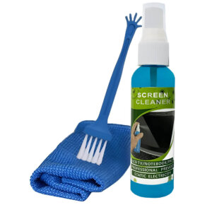 Upix 3 in 1 Screen Cleaning Kit with Brush and Micro Cloth