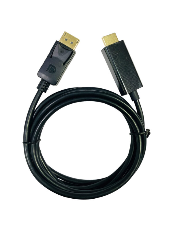 Upix 4K Display Port to HDMI Cable for Projector, Laptop, TV, Monitor, MacBook 1.5 Metres