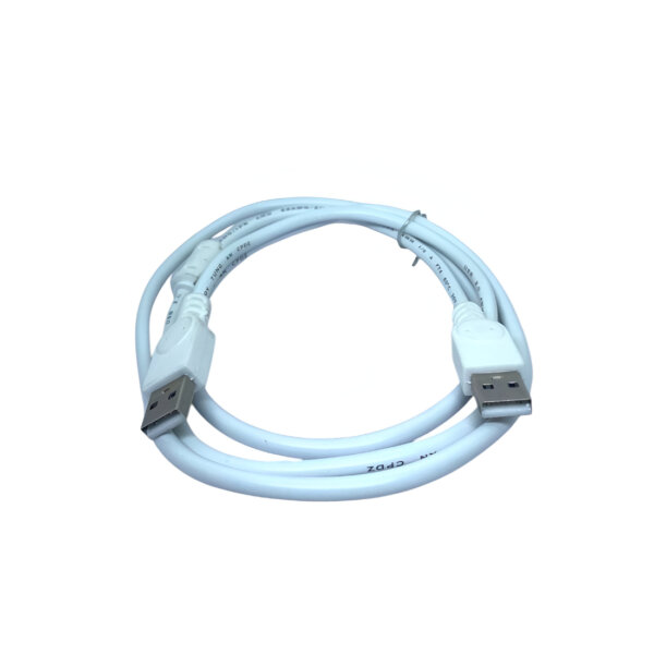 Upix USB A Male to USB A Male Cable for computer & laptop 1.3 Meters (4.3 Feet)