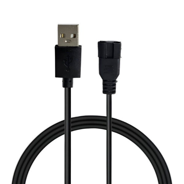 Upix USB Trimmer Charging Cable 1 Meter (3.2 Feet) Compatible for Kemei Trimmer
