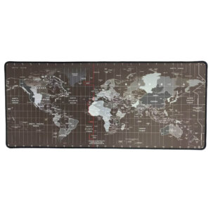 Upix World Map Large Extended Desk Mat 230 x 190 x 2mm Gaming Mouse Pad
