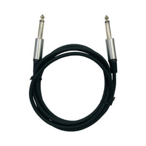 Upix Male to Male 6.35mm Amplifier to Amplifier Stereo Audio Cable 1.3 Metres