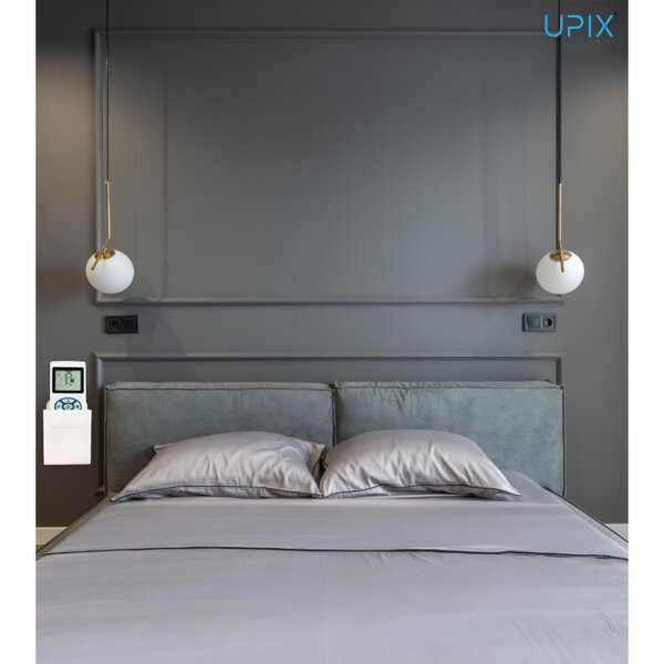 Upix Wall Shelf Remote Stand | Compatible with TV & AC Remotes - Image 6