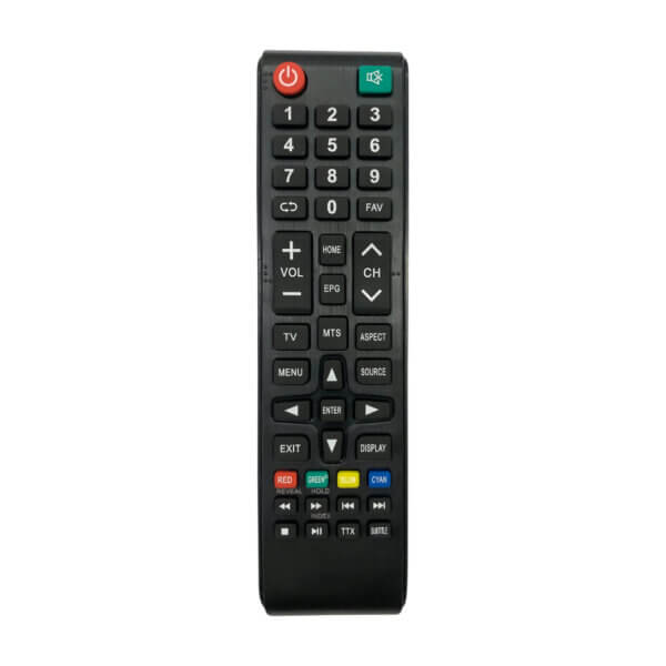 Upix Compatible for Onida Smart TV Remote No. 1299 (No Voice)