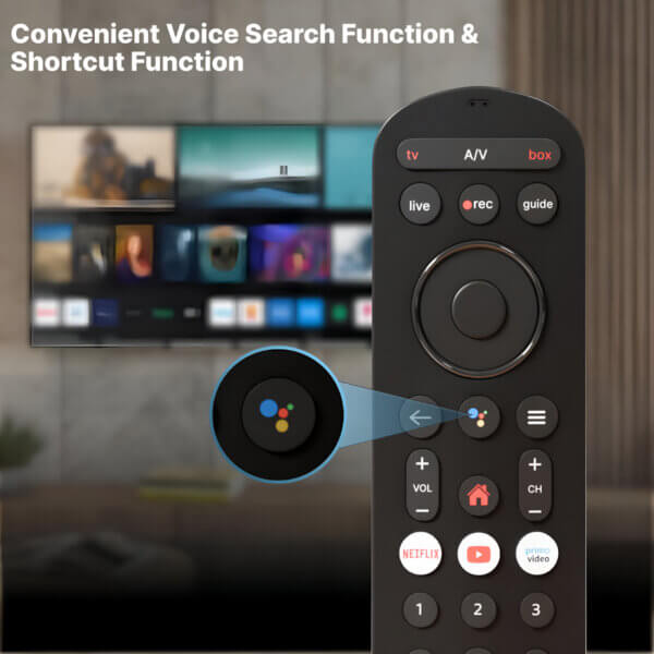 Upix Compatible for Airtel Xstream DTH Set Top Box Remote No. 1306 (with Voice) - Image 6