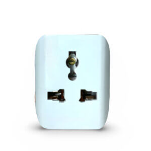 Upix 3 Pin Multi Plug Socket (Type D) Universal Travel Adapter