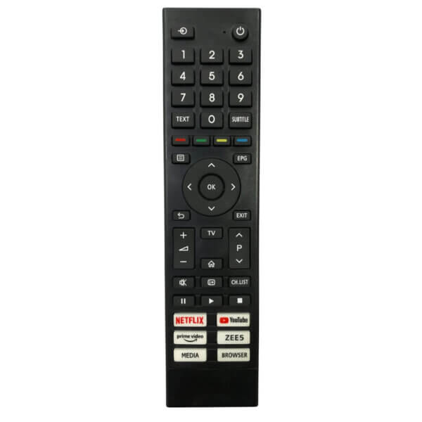 Upix Compatible Toshiba Smart TV Remote No. 1071 (No Voice)