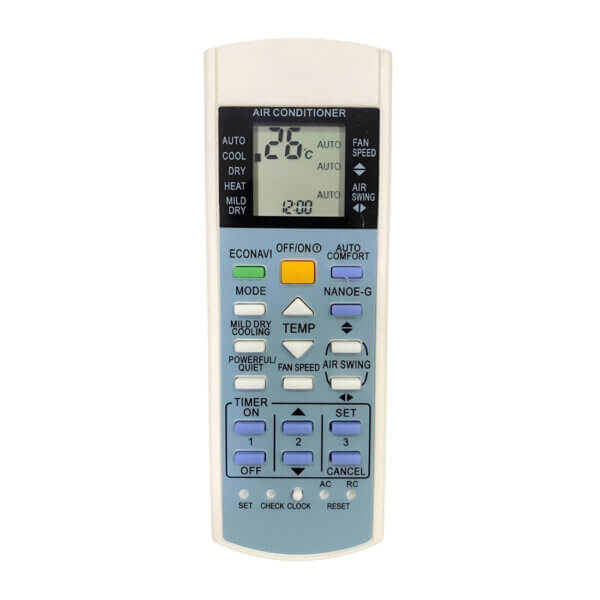 Upix Compatible Panasonic AC & Panasonic Inverter AC Remote No. 29B (No Backlight)
