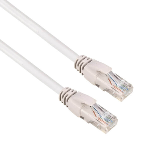 Upix Ethernet Patch Cord CAT6, RJ45 LAN Cable - 20 Meters (65.6 Feet) - White - Image 2