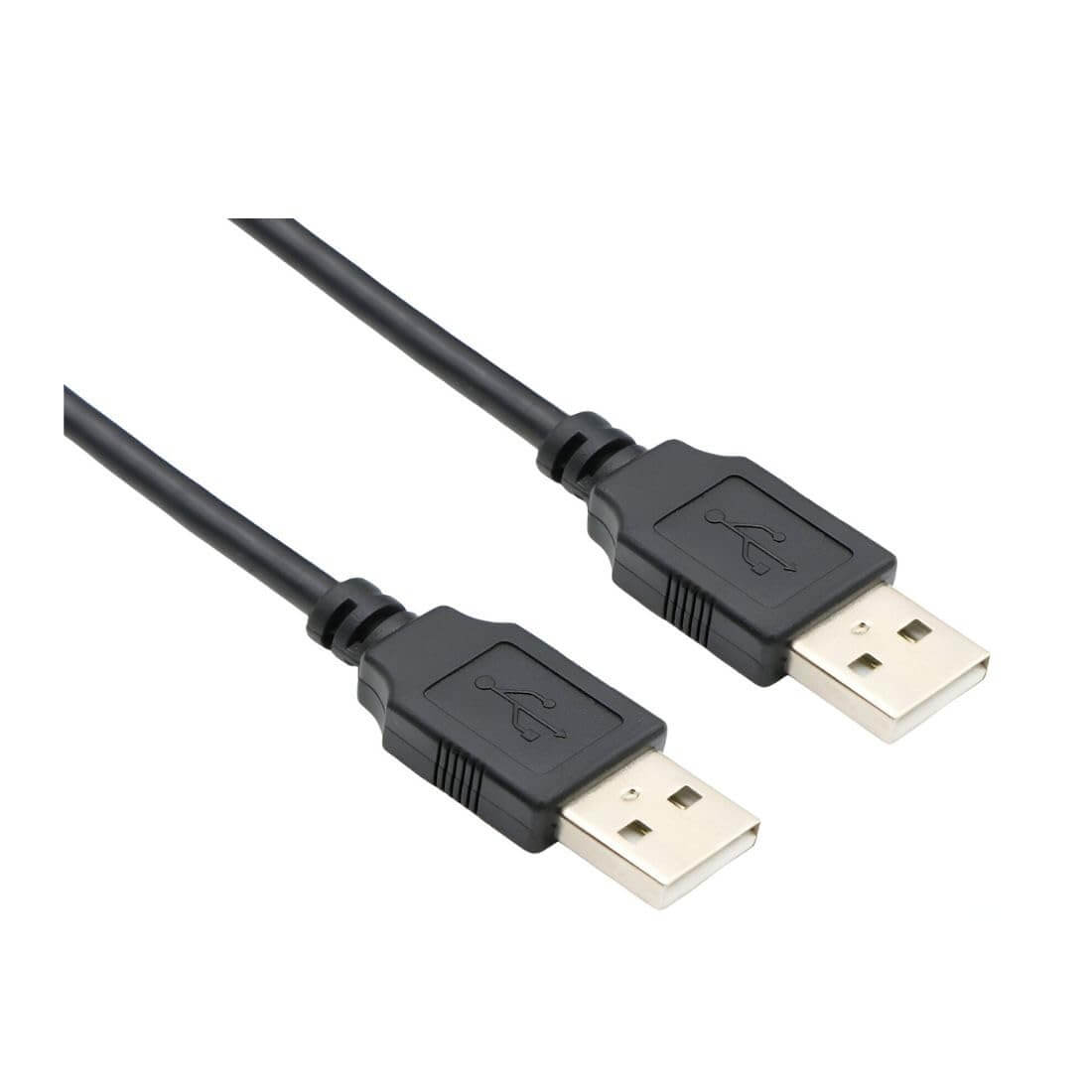 Upix USB A Male to USB A Male Cable for computer & laptop 1.3 Meters (4.3 Feet) - Image 2
