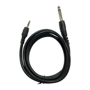Upix Male to Male 6.35mm Amplifier Jack to 3.5mm Stereo Cable 1.3 Metres (4.2 Feet)