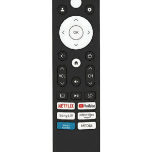 Upix Compatible for Vu Smart TV Remote No. 1257 (No Voice)