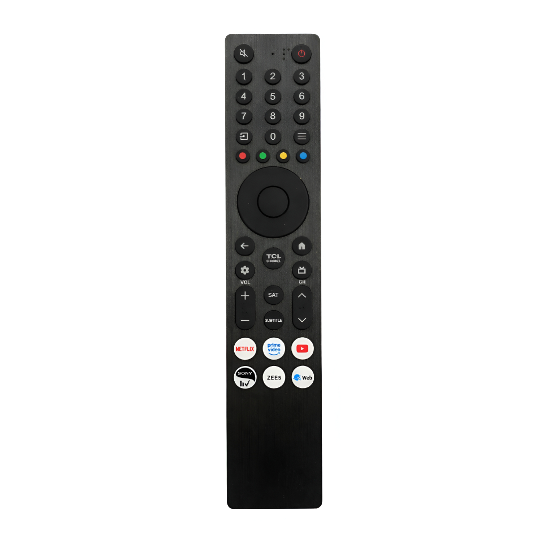 Upix Compatible for TCL Smart TV Remote No. 1373 (No Voice)