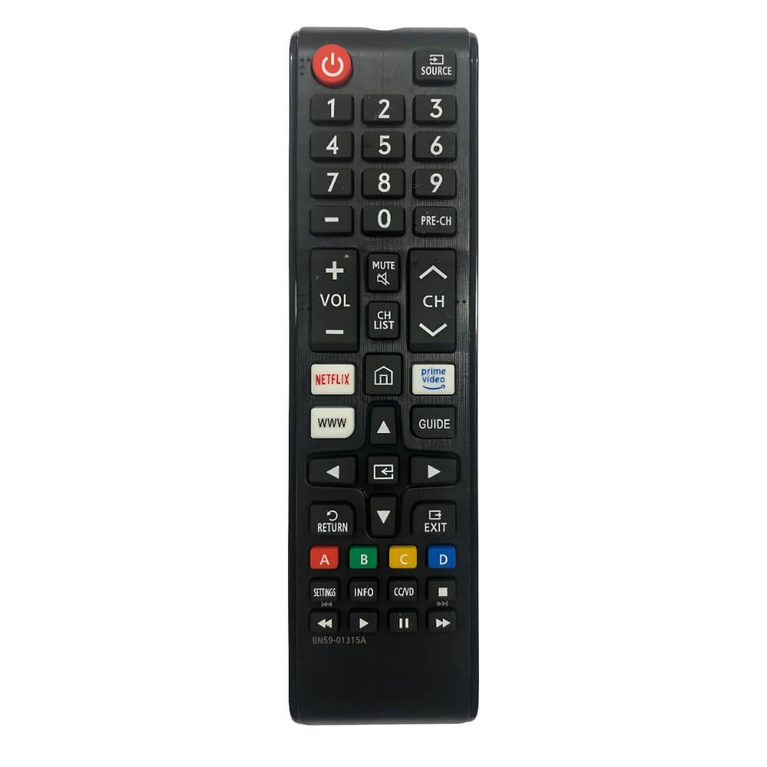 Upix Compatible Samsung Smart TV Remote No. 624 (No Voice)