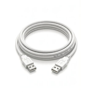 Upix USB A Male to USB A Male Cable for computer & laptop 1.3 Meters (4.3 Feet)