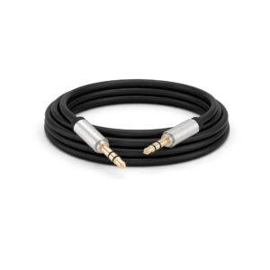 Upix Aux Audio Cable Male to Male ? Durable Stereo Cable | 1.3 Metres (4.3 Feet) | for Headphones, Speakers, Smartphones