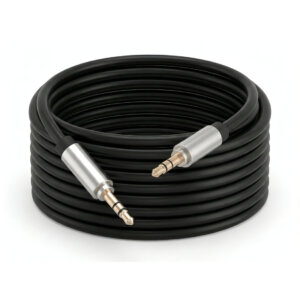 Upix Aux Audio Cable Male to Male ? Durable Stereo Cable | 5 Metres (16.4 Feet) | for Headphones, Speakers, Smartphones