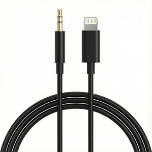 Upix Lightning to 3.5mm AUX Cable for iPhone | 1 Metre | Compatible with iphone 14/13/12/11/X/8/7/6 & iPad