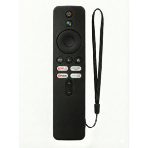 Upix Silicone Protective Cover for Mi Smart TV Remote ? Soft Silicone Case Only (Black) ? Please Check Images Before Ordering