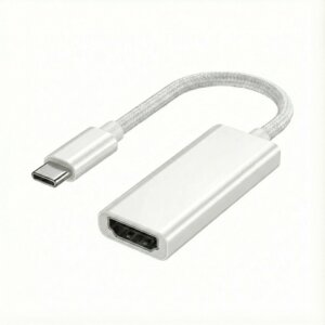 Upix USB-C to HDMI 4K Adapter | Thunderbolt 3 Compatible | Compatible for Laptop, Monitor, Smart TV & Projector