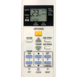 Upix Compatible Panasonic AC Remote No. 29 (No Backlight)