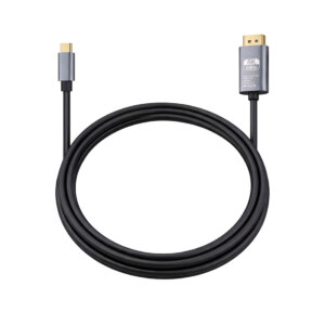 Upix Type C to DisplayPort Cable 1.5 Metres (4.92 Feet) |  Thunderbolt Compatible for MacBook, Laptop, iPad, PC, Projector