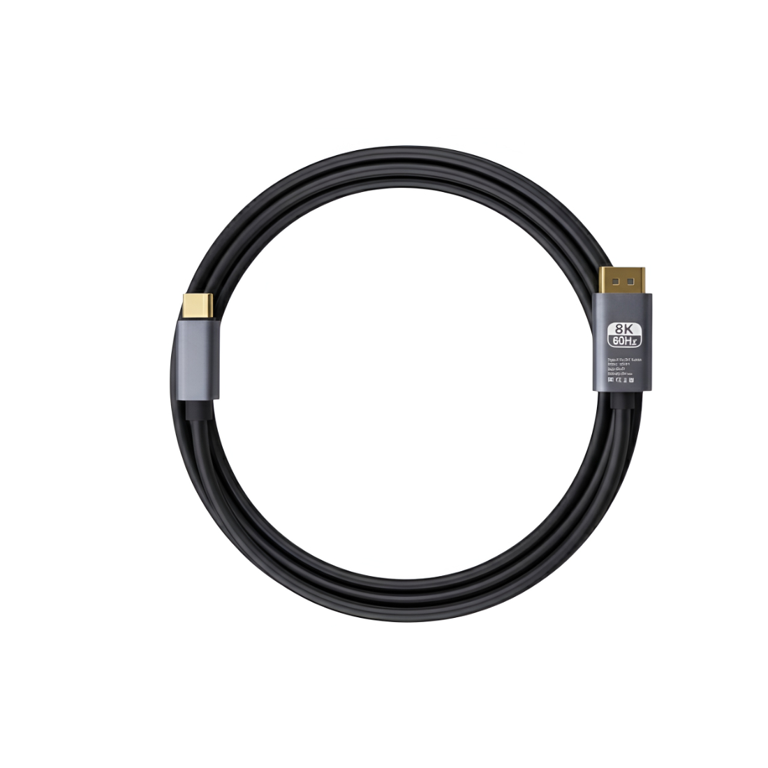 Upix Type C to DisplayPort Cable 1.5 Metres (4.92 Feet) | Thunderbolt Compatible for MacBook, Laptop, iPad, PC, Projector - Image 3