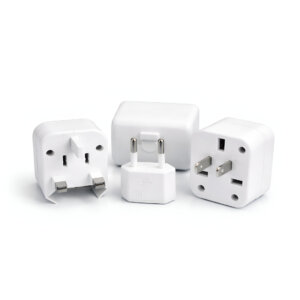 Upix Universal Worldwide Travel Adapter | All-in-One International Plug Converter with Carry Case